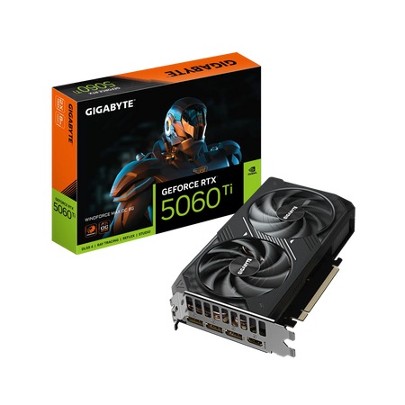 Image 4 for GIGABYTE nVidia GeForce RTX 5060Ti WINDFORCE MAX 8GB - 8GB GDDR7