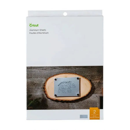 Image 2 for Cricut Aluminium Sheets 13x18cm (5x7 inch) 2-Pack