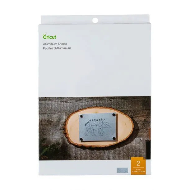 Image 2 for Cricut Aluminium Sheets 13x18cm (5x7 inch) 2-Pack