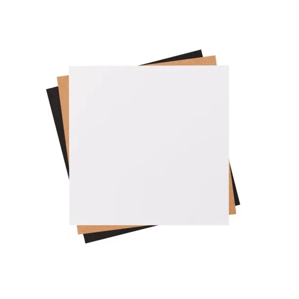 Image 1 for Cricut Kraftboard Sampler Pack - 30x30cm, 20 Sheets