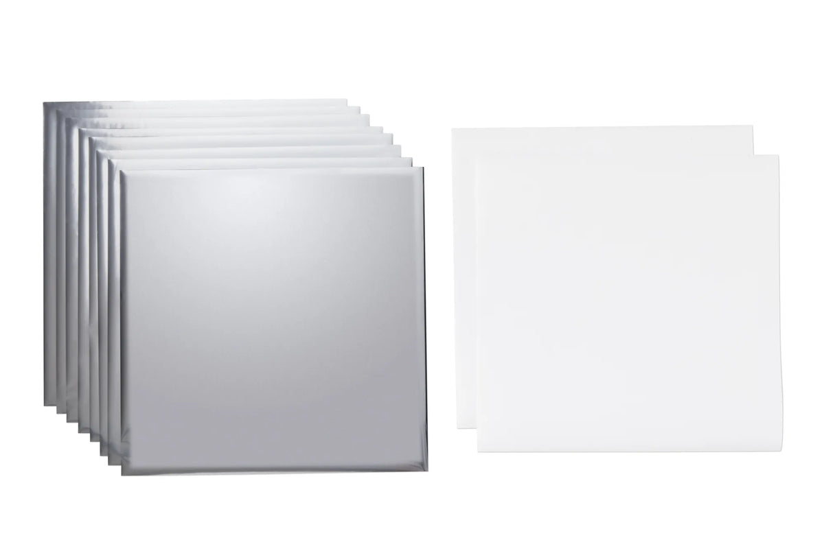 Image 3 for Cricut Transfer Foil Sheets - 8 Silver Sheets, 30x30cm