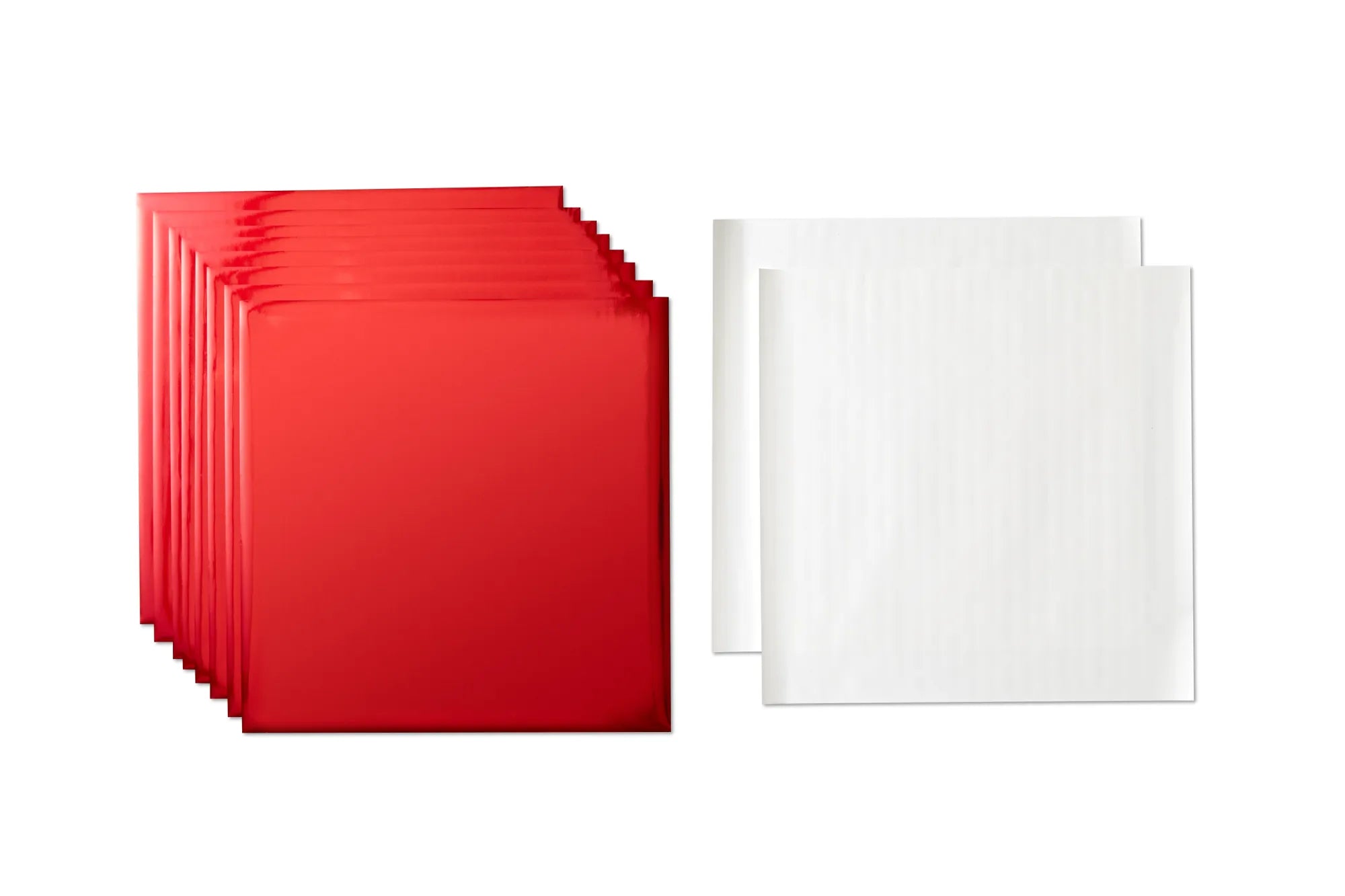 Image 2 for Cricut Transfer Foil Sheets - Red 30x30cm, 8 Pack