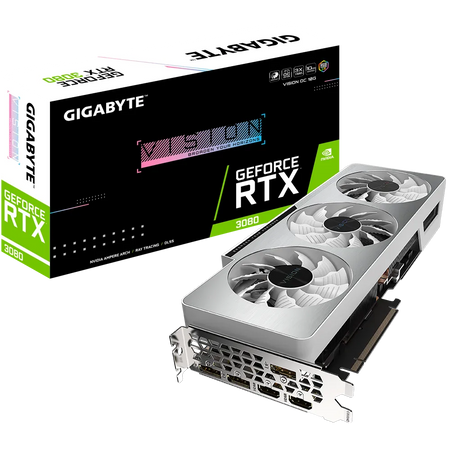 Image 4 for Gigabyte GeForce RTX 3080 Vision OC 10GB GDDR6X Graphics Card