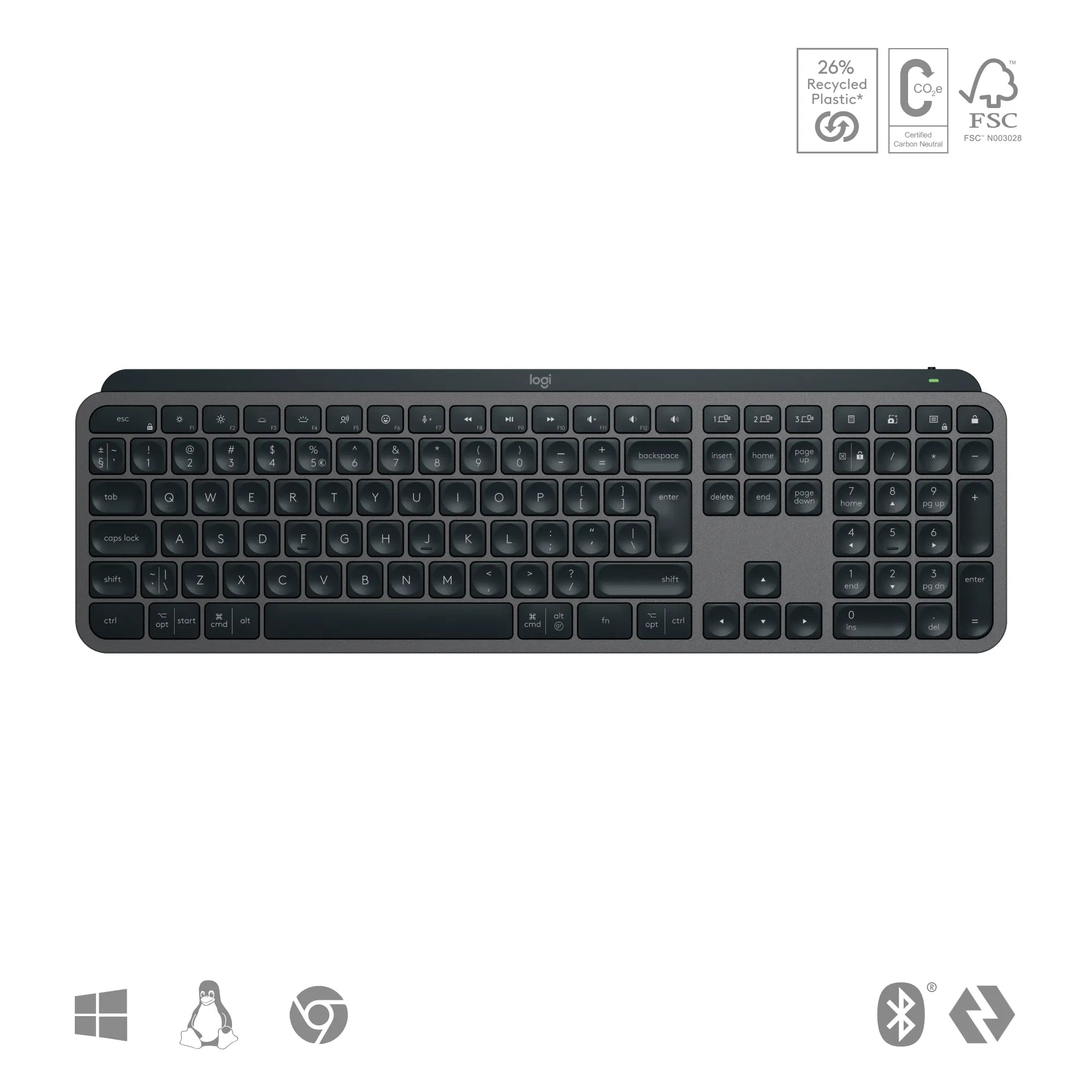 Image 13 for Logitech MX Keys S Keyboard - Graphite