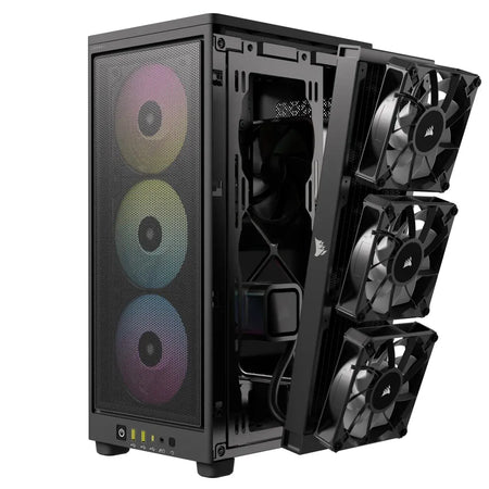 Image 10 for Corsair iCUE 2000D RGB Airflow Mini-ITX PC Case - Black