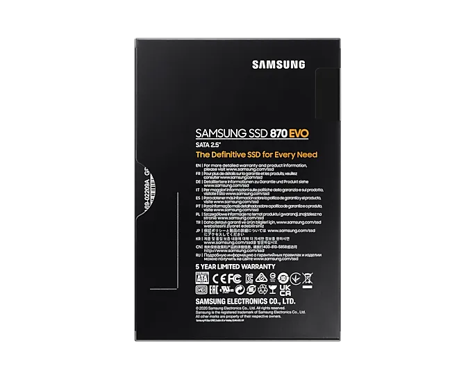 Image 3 for Samsung 870 EVO 1TB SATA SSD