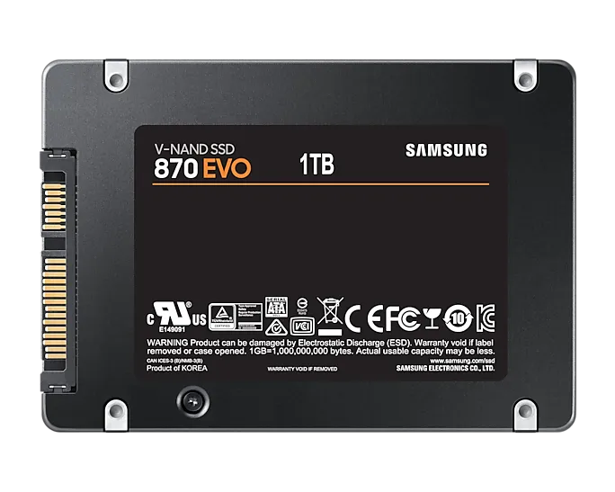 Image 8 for Samsung 870 EVO 1TB SATA SSD