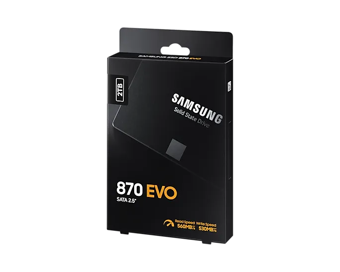 Samsung 870 EVO 2TB SATA SSD – inPC Samsung 870 EVO 2TB SATA SSD – inPC