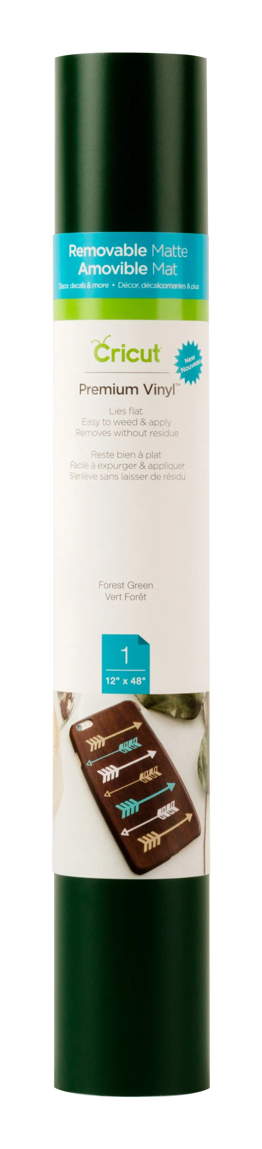 Image 4 for Cricut Premium Removable Vinyl - Forest Green (30.5cm x 122cm)