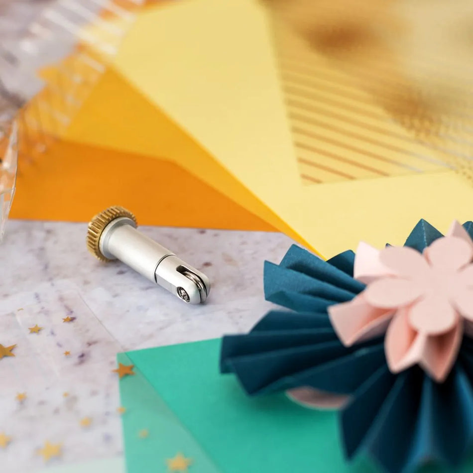 Image 1 for Cricut Maker Single Scoring Wheel Tip with Housing