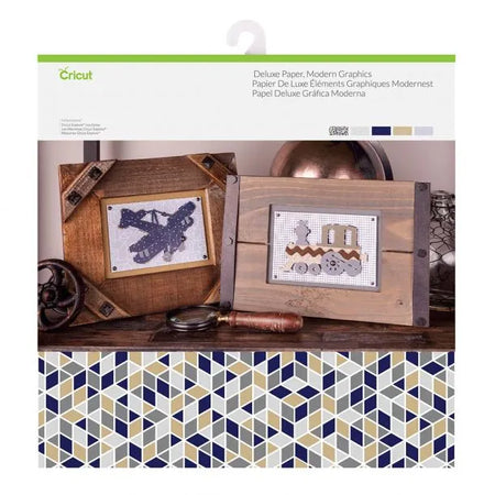 Image 1 for Cricut Deluxe Paper - Modern Graphics (10 Sheets)