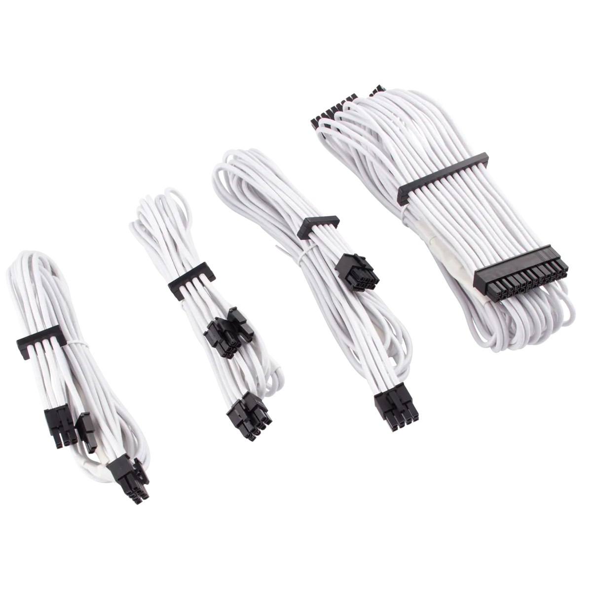 Image 6 for Corsair Premium Individually Sleeved White PSU Cable Kit