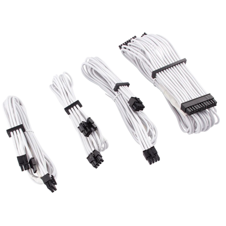 Image 6 for Corsair Premium Individually Sleeved White PSU Cable Kit