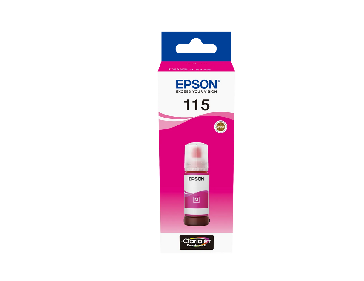 Image 1 for Epson EcoTank Magenta Ink Bottle - 70ml High-Yield