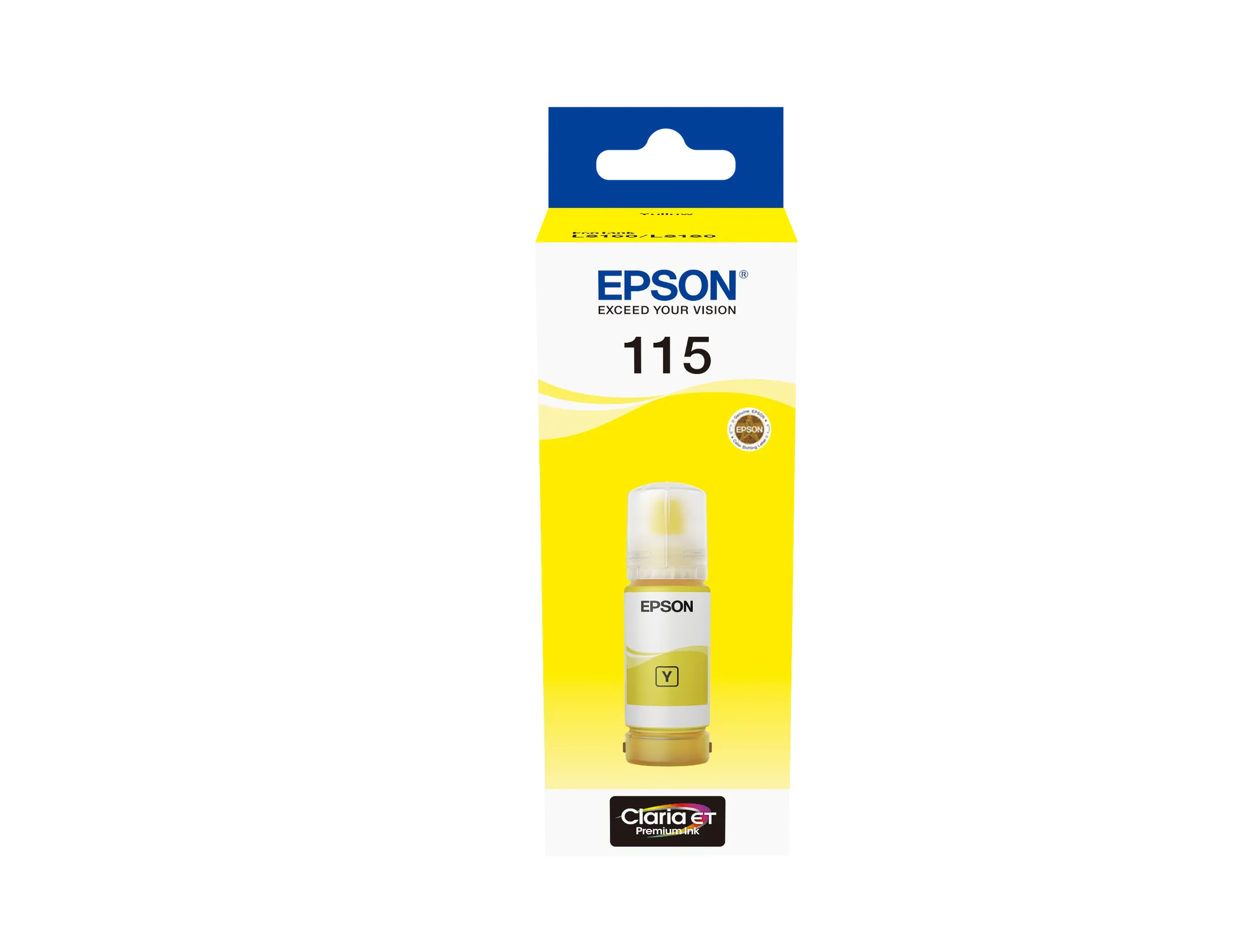 Image 1 for Epson 115 EcoTank Yellow Ink Bottle 70mL