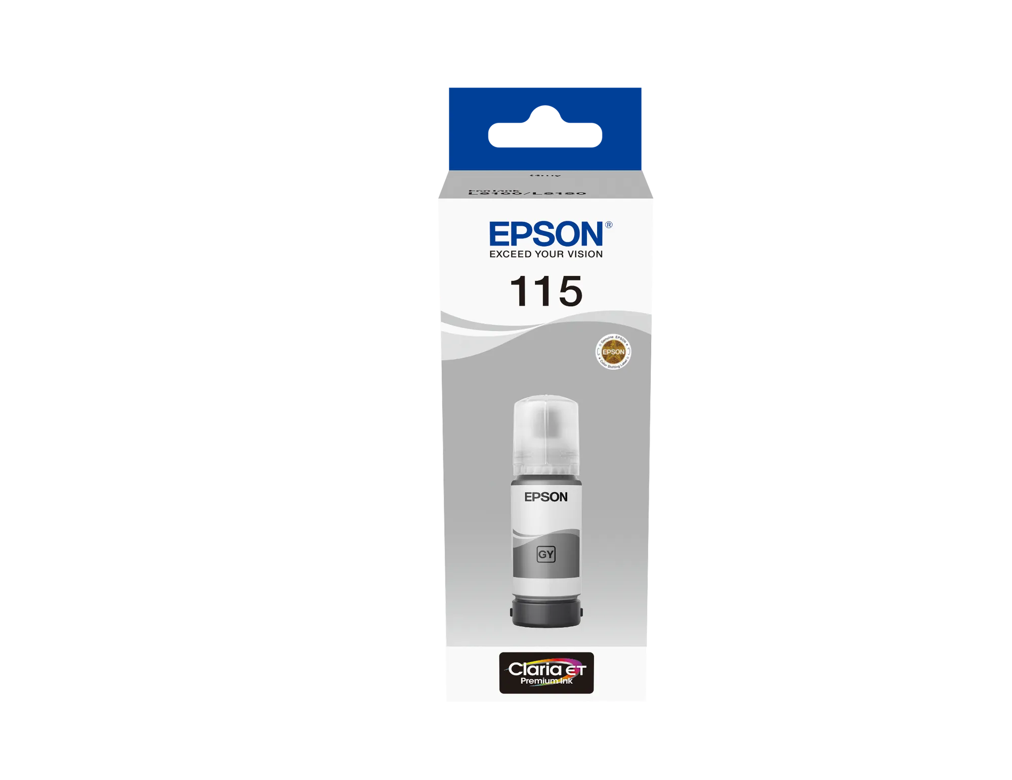 Image 1 for Epson EcoTank Grey Ink Bottle - 70ml High-Yield