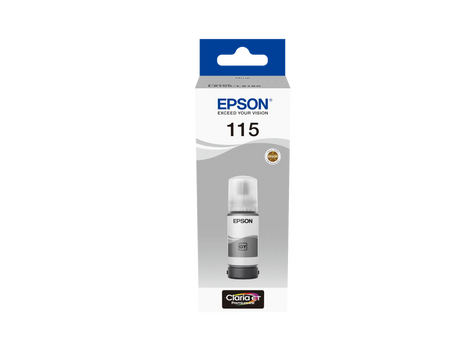 Image 1 for Epson EcoTank Grey Ink Bottle - 70ml High-Yield