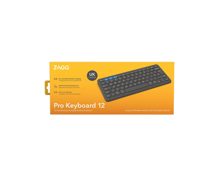 Image 3 for ZAGG Pro Keyboard 12 inch-Charcoal-UK