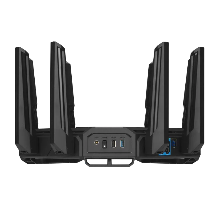 Image 8 for ASUS ROUTER/Gaming/WiFi7/1032+2882+5764Mbps/2.4GHz3x3/5GHz2x2/6GHz2x2/1xWAN(10G)/1xWAN(2.5G)/3xLAN/1xUSB/AiMesh/AiProtection/VPN