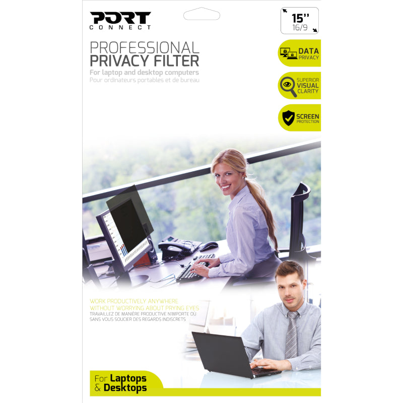 Image 1 for Port Connect 2D Professional Privacy Filter 15.6"