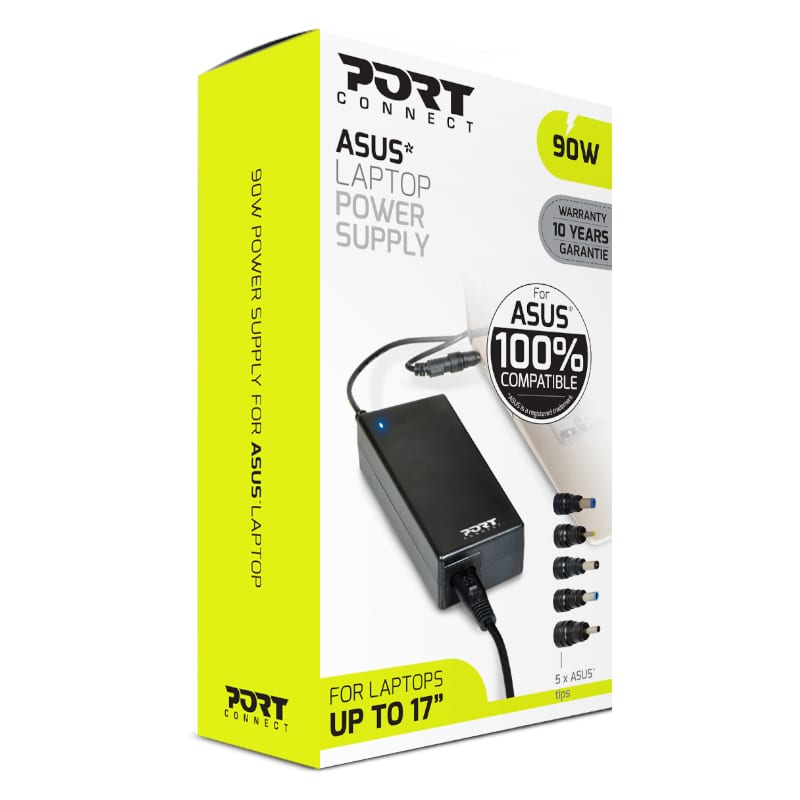 Image 1 for Port Connect 90W Notebooks Adapter Asus