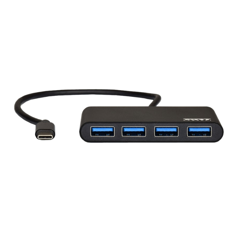 Image 3 for Port USB Type-C to 4 x USB3.0 5Gbps 30cm 4 Port Hub - Black