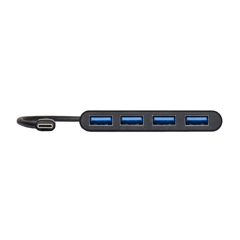 Image 4 for Port USB Type-C to 4 x USB3.0 5Gbps 30cm 4 Port Hub - Black