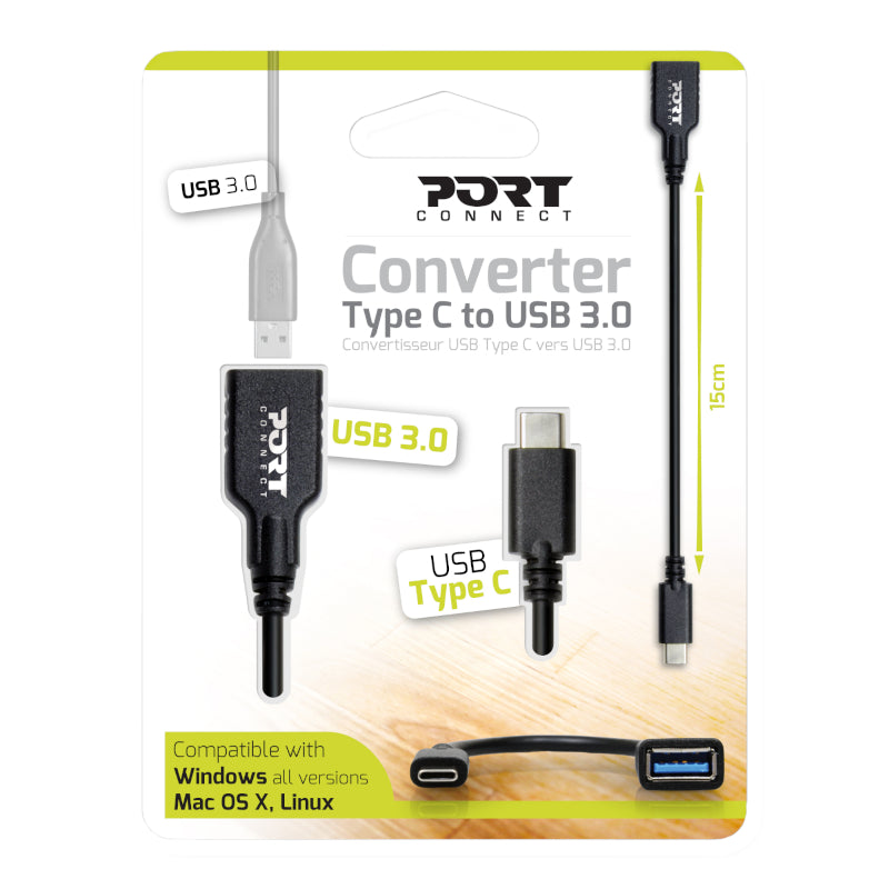 Image 1 for Port Type-C to USB3.0 15cm Adapter