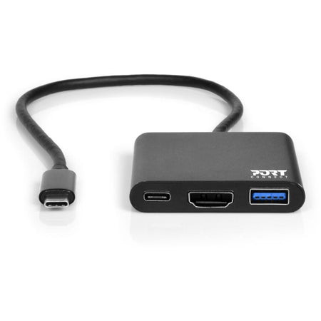 Image 3 for Port USB Type-C to 1 x HDMI|1 x USB3.0|1 x Type-C 60W PD Dock - Black