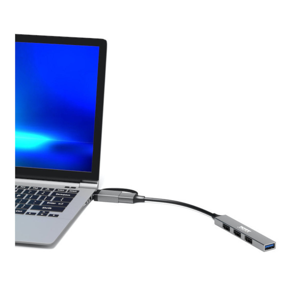 Image 4 for Port Connect USB Type-C to 4-port USB-A 3.0/2.0 Hub