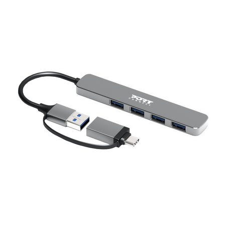 Image 3 for Port Connect USB Type-C to 4-port USB-A 3.0 Hub