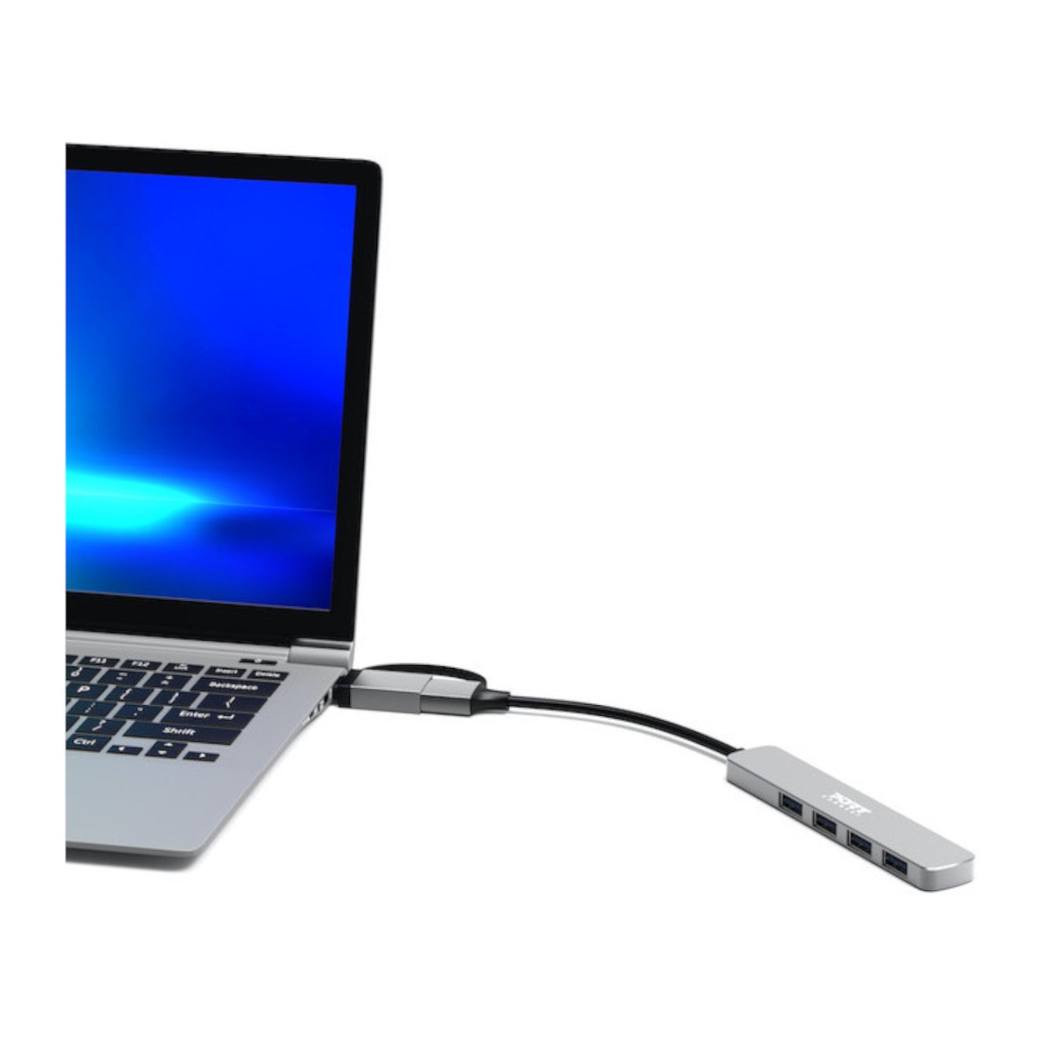 Image 4 for Port Connect USB Type-C to 4-port USB-A 3.0 Hub