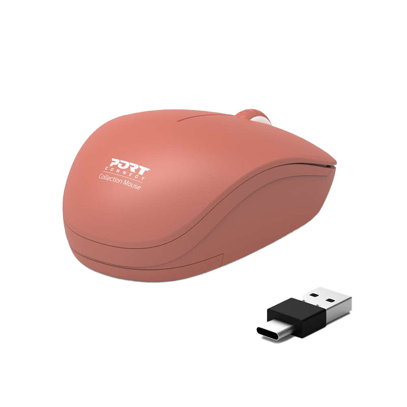 Image 2 for Port Connect MOUSE COLLECTION II WIRELESS Terracota