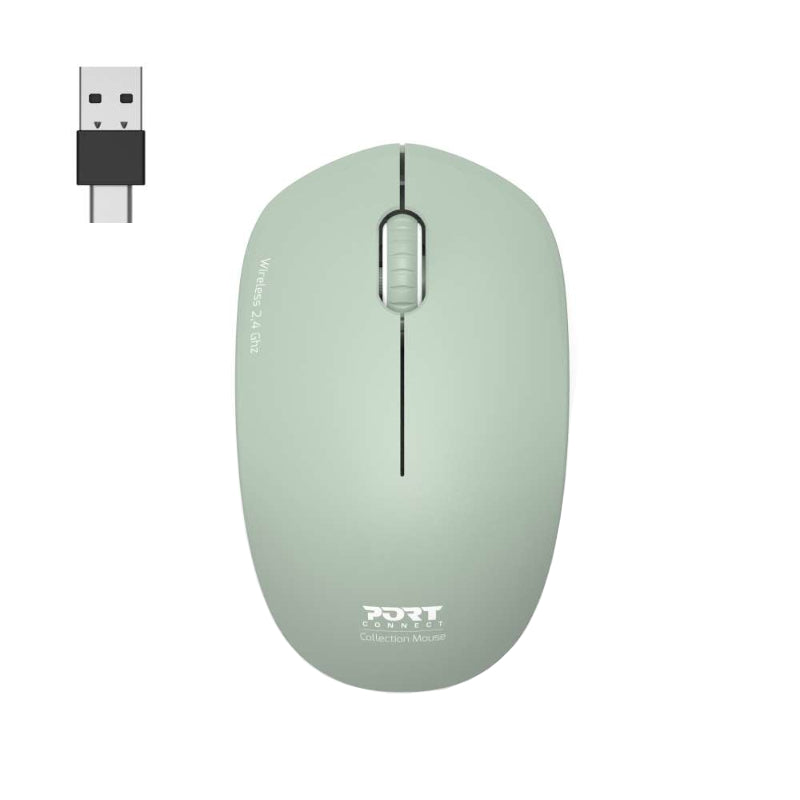 Image 1 for Port Connect MOUSE COLLECTION II WIRELESS Olive
