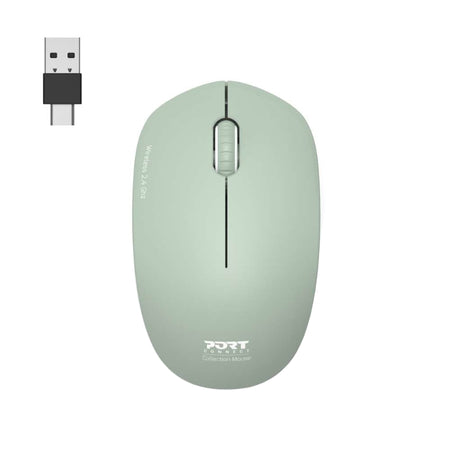 Image 1 for Port Connect MOUSE COLLECTION II WIRELESS Olive