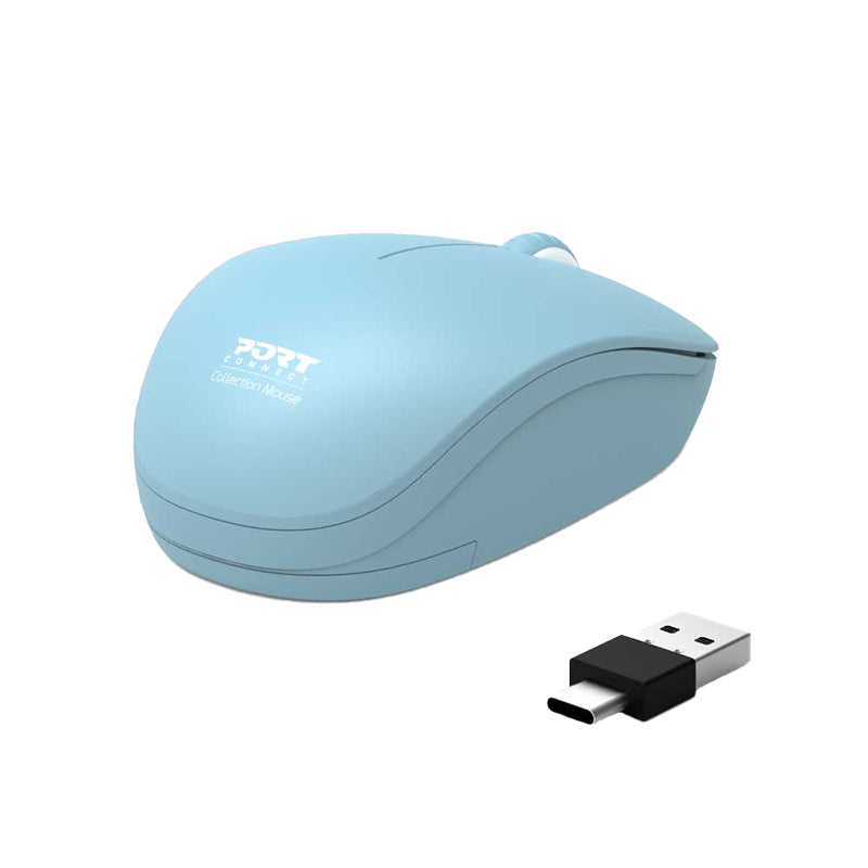 Image 3 for Port Connect MOUSE COLLECTION II WIRELESS Azur