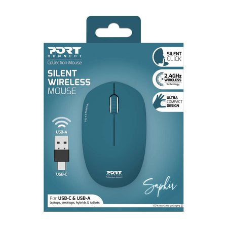 Image 5 for Port Connect MOUSE COLLECTION II WIRELESS Saphir