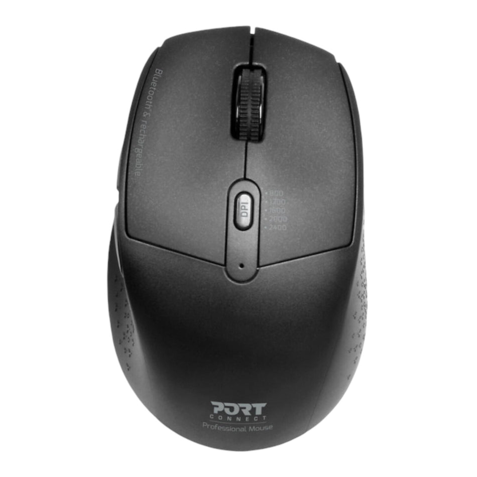Image 1 for Port Connect 2.4GHz Wireless Bluetooth® Rechargeable Mouse PRO