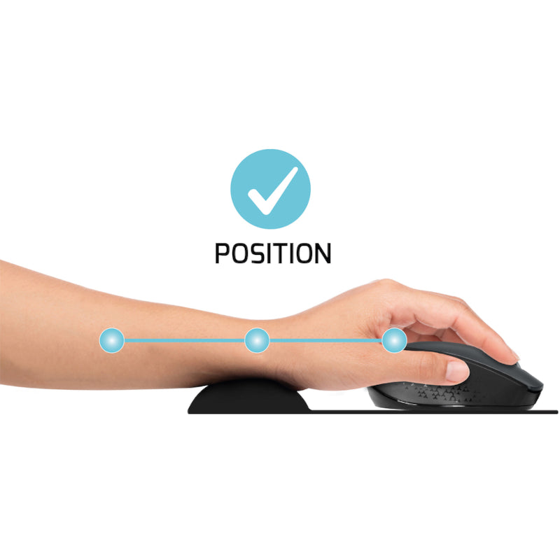 Image 4 for Port Ergonomic Gel Mouse Pad - Black