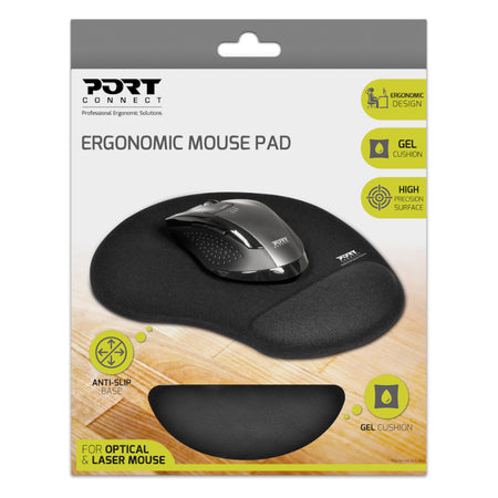 Image 3 for Port Ergonomic Gel Mouse Pad - Black