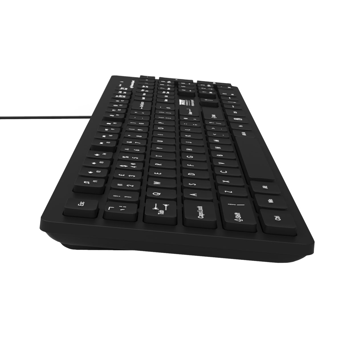Image 3 for Port Connect Tough Office USB Keyboard - Black