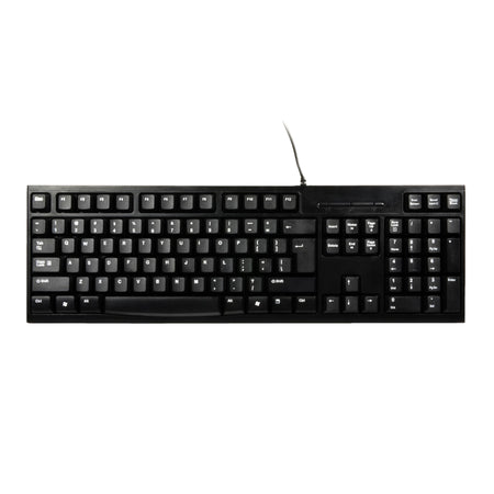 Image 1 for Port Connect Office Budget Wired Keyboard-Black