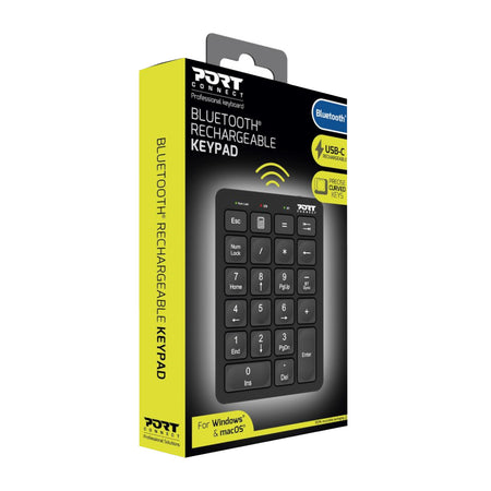 Image 6 for Port Connect Bluetooth Rechargeable Keypad