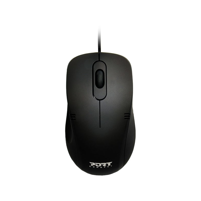 Image 2 for Port Design COMBO Wired Mouse + Keyboard - Black