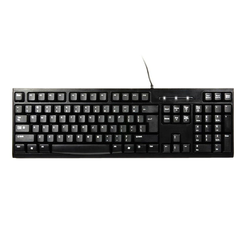 Image 3 for Port Design COMBO Wired Mouse + Keyboard - Black