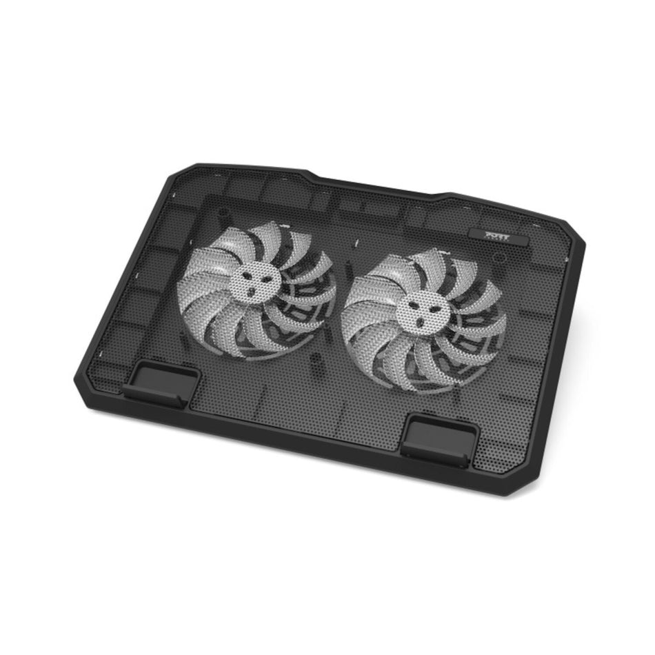 Image 1 for Port Ergonomic Notebook Cooler Pro, with Dual Fans and USB Ports