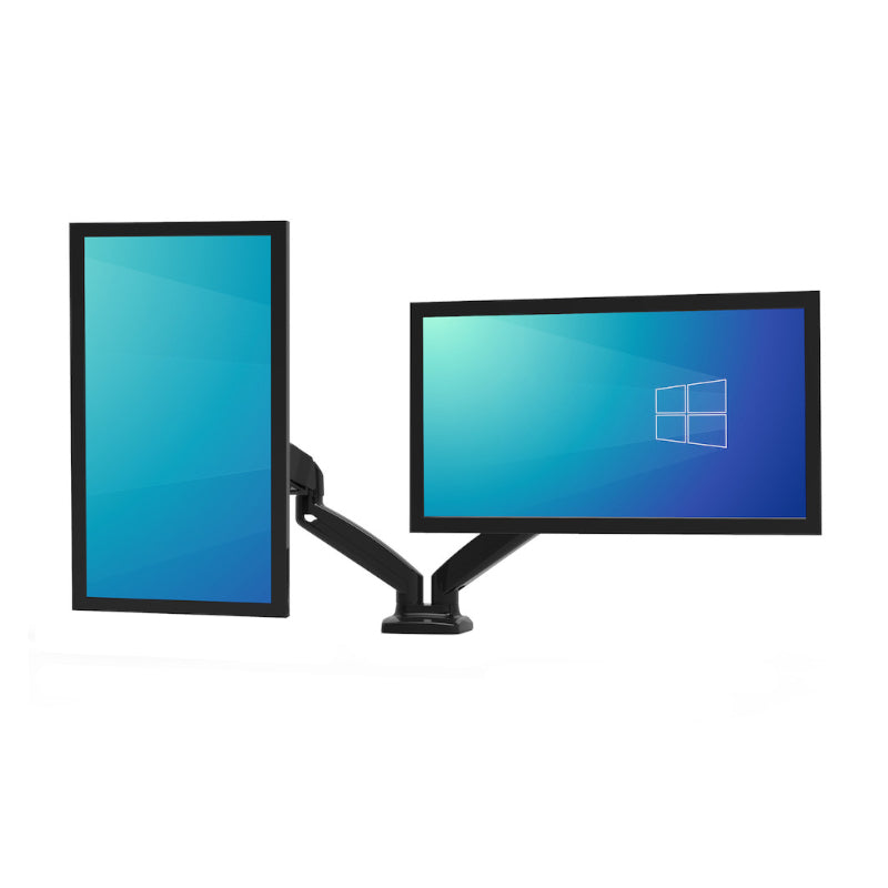 Image 4 for PORT Monitor Arm VESA Dual Screen - Black