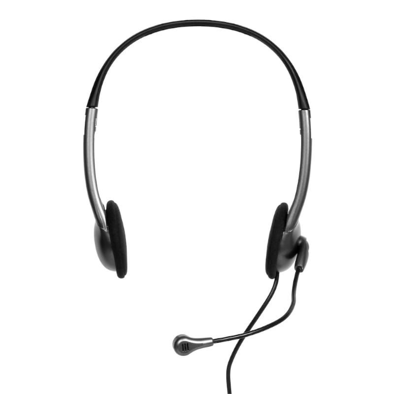 Image 2 for Port Stereo Headset with Mic with 1.2m Cable|1 x 3.5mm|Volume Controller - Black