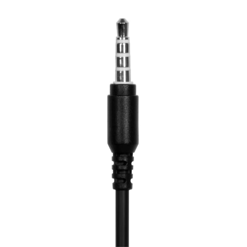 Image 4 for Port Stereo Headset with Mic with 1.2m Cable|1 x 3.5mm|Volume Controller - Black
