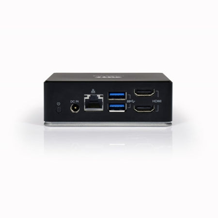 Image 3 for Port USB Type-C to 1 x RJ45|2 x USB3.1 Gen1|2 x HDMI|1 x Type-C|1 x USB3.1 Gen1 | Apple Charging 2.4A|1 x Aux Dock - Black